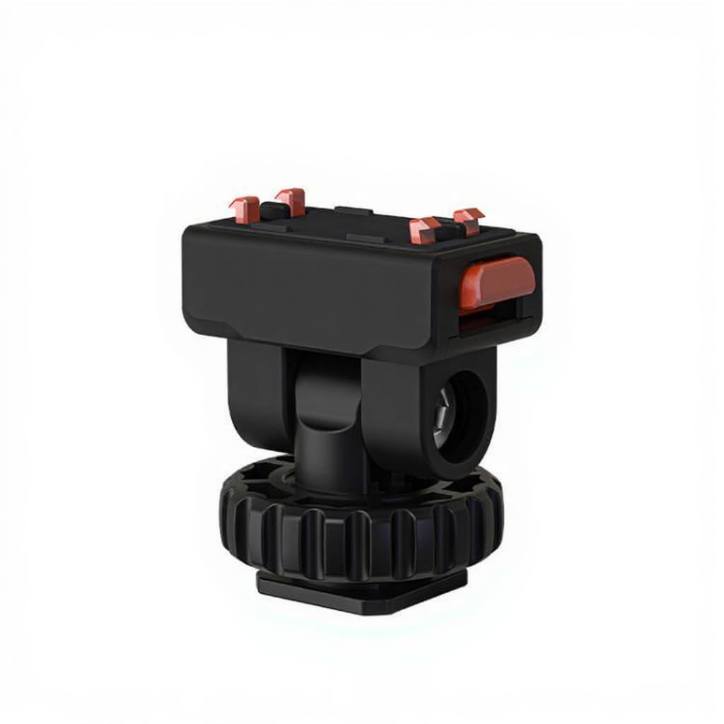 Plastic Magnetic Gimbal Quick Release Base with Cold Shoe Expansion Mount Compatiable for Insta 360 Ace/Insta 360 Ace Pro/Insta 360 Ace Pro2/Insta 360 X5, Camera Tripod Adapter Mount Accessories-image-27