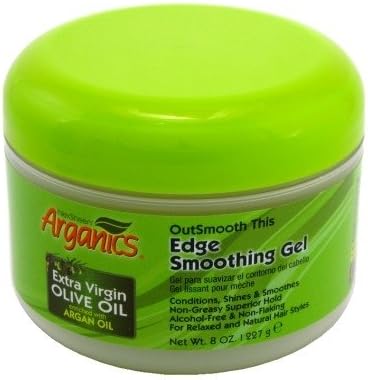 Arganics Outsmooth This Edge Smoothing Gel 8oz (2 Pack)