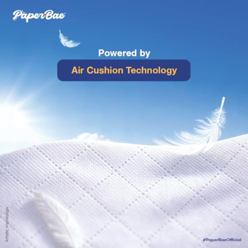 Image of IMPORTED Paperbae Advance Multi-Purpose Hanging Tissues, 4-Ply, 300 Pulls | Hang & Pull Design | 4D Embossed Texture | 100% Virgin Wood Pulp | 2X Stronger & Highly Absorbent