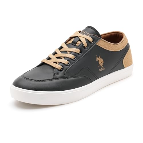 Image of USPA|Monton|Stylish Casual Sneaker Shoes for Man Black