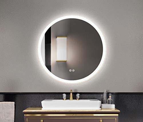 FOMAYKO LED-Spiegel, rund, 60 cm Cover