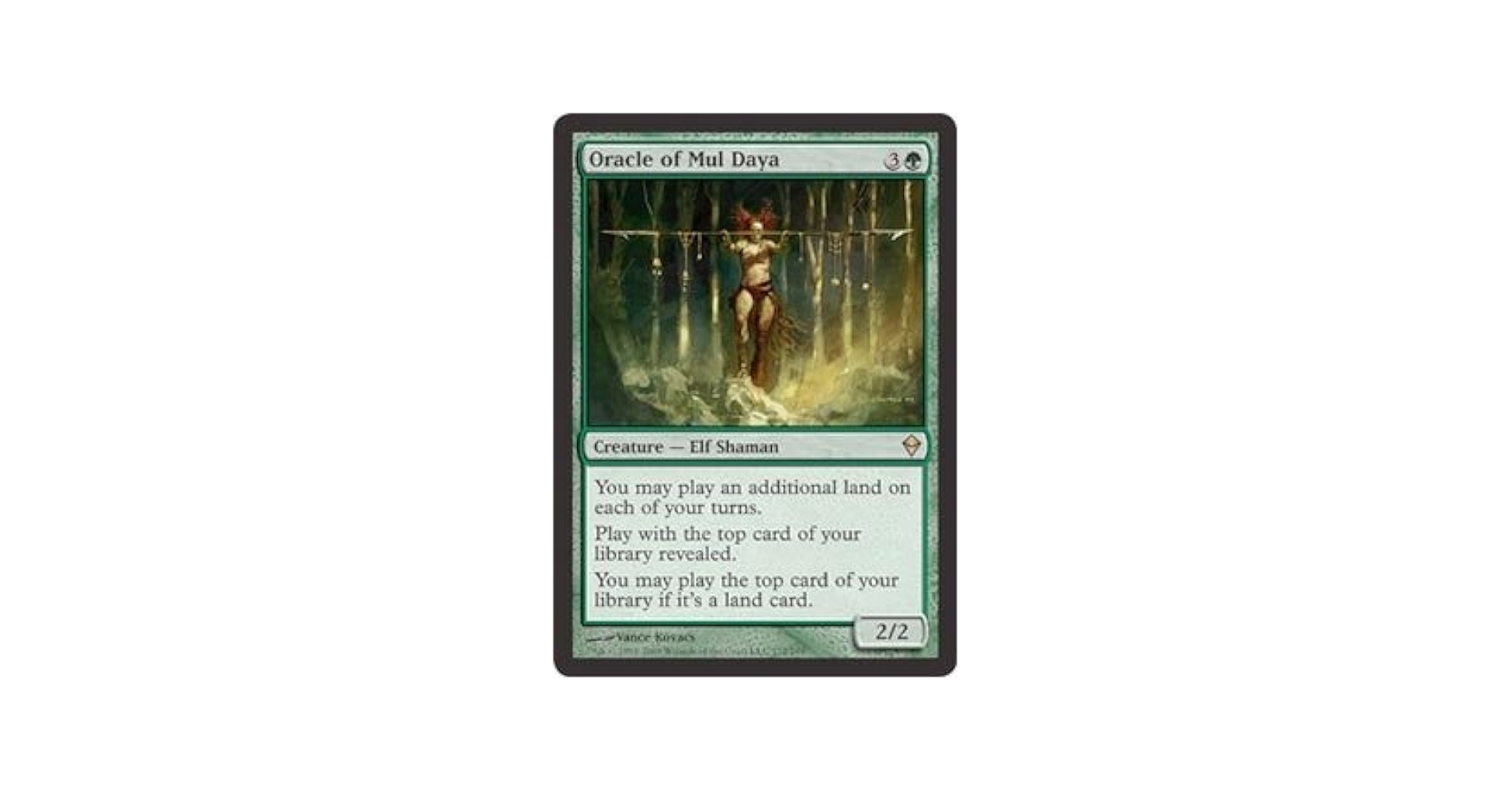 Magic: the Gathering - Oracle of Mul Daya (172) - Zendikar
