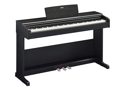 Yamaha YDP-105 ARIUS Digital Piano with Weighted Keyboard, 88-Keys for Beginner and Intermediate Players, Bench included, Black