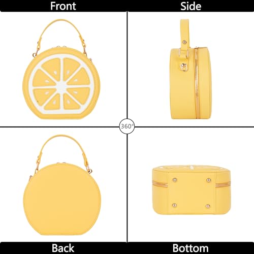 Goclothod Handbag Cute Fruit Crossbody Bag Weave Summer Beach Shoulder Bag3