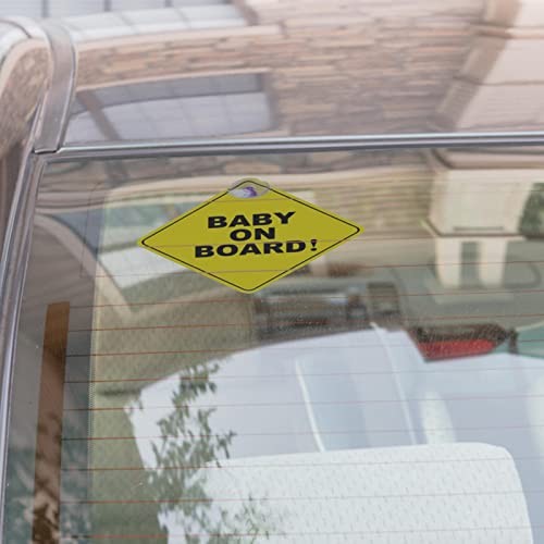 bebê a bordo adesivo,Decalques reflexivos do carro do sinal de segurança do bebê - Criança em adesiv