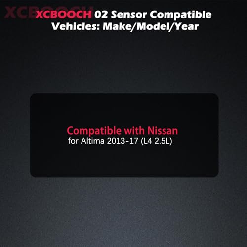 Sensor de Oxígeno Compatible Nissan Altima 2013-2017 2PCS miniatura 4
