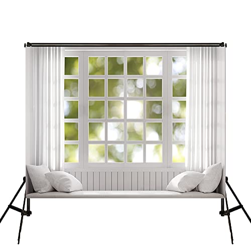 Kate Backdrops White Window Spring Backgrounds Green Scenery Suer - View #12