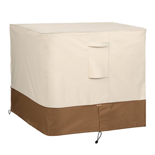 SONGMICS Air Conditioner Cover for Outside AC Units Square Full Outdoor Cover 34 L x 34 W x 30 H...