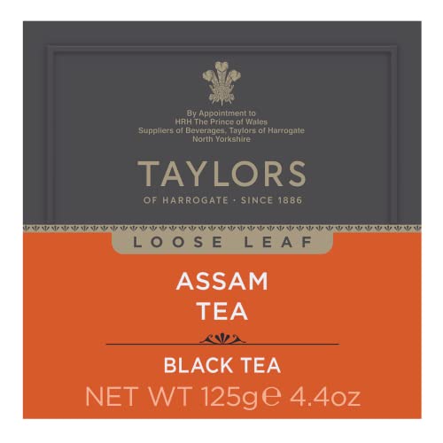 Image of Taylors of Harrogate Pure Assam Loose Leaf, 4.41 Ounce Carton (Pack of 2)