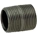 Anvil 8700138608, Steel Pipe Fitting, Nipple, 1/2" NPT Male x 3-1/2" Length, Black Finish