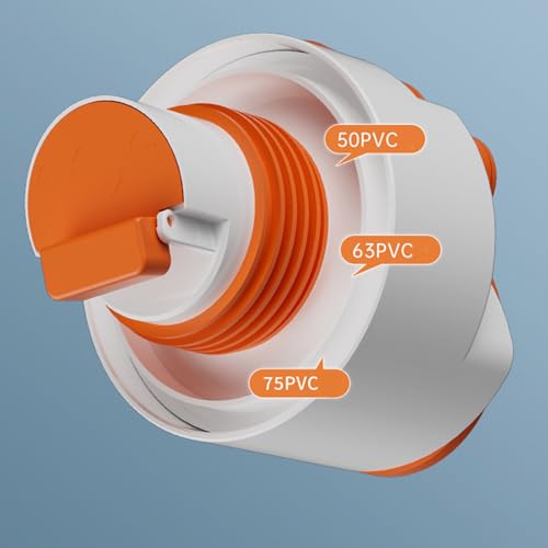 Kitchen Pipe Drainpipe Connector Washing Machine Floor Drain Adapter Sewer Elbow Pipe Tees Joint Elbow Pipe Connector - Image 3