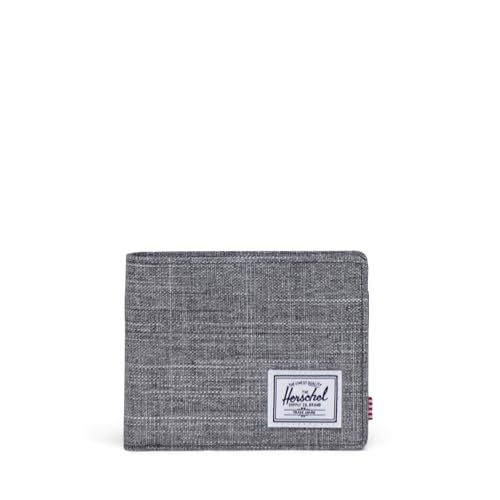 Image of Herschel Supply Co. Roy Coin Wallet, Raven Crosshatch, Standard