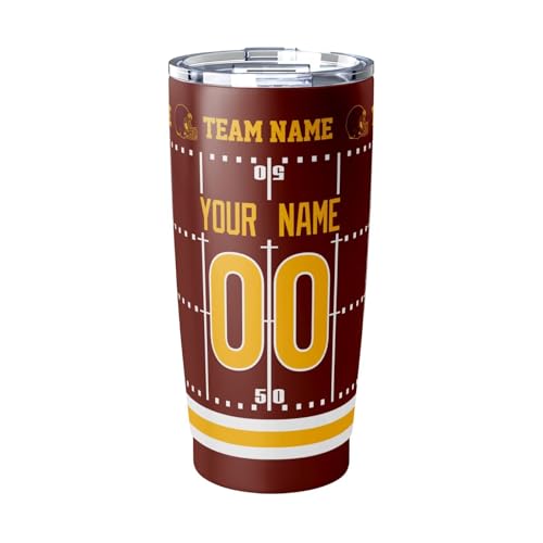 Image of ANTKING W Tumbler 20 oz Travel Coffee Cup for Men Women Boy Custom Name Number Gifts