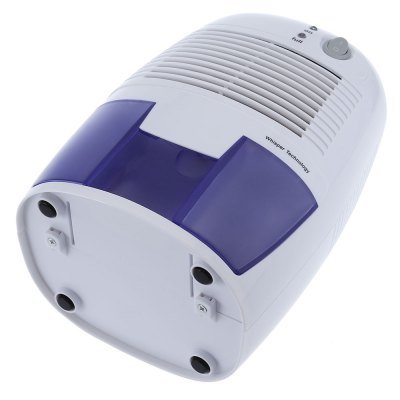 Abajo view of the HASTHIP XROW-600A Mini Air Dehumidifier, showing the anti-slip feet.