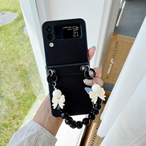 Coque Galaxy Z Flip 4 finition perle haut de gamme et design simple