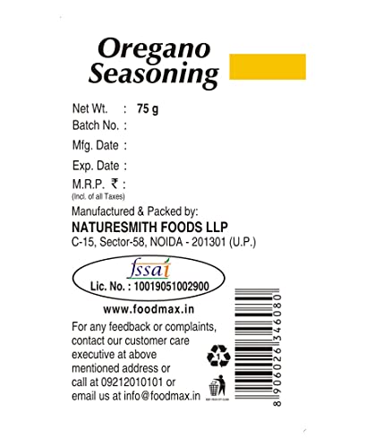 Image of NATURESMITH OREGANO SEASONING-75g || BIG SPRINKLER READY TO USE JAR ||