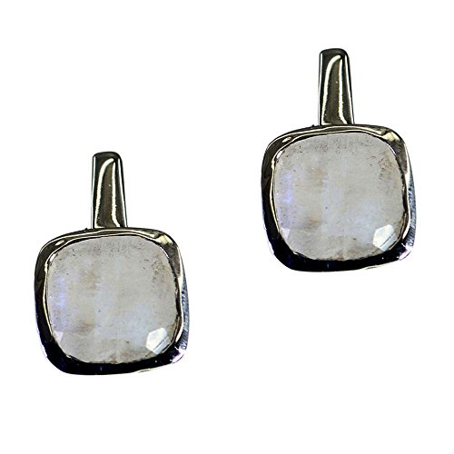 Boucles d'oreilles argent véritable cadeau idéal pierre de lune mariage