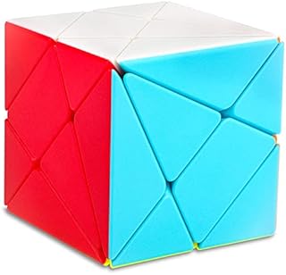 Sofore Magic Cube 3x3 Smooth Axis Cube Brain Teasers Educational Toy Speed 3D Puzzle Cube Stocking Fillers for Kids Boys Girls Adults(Color)