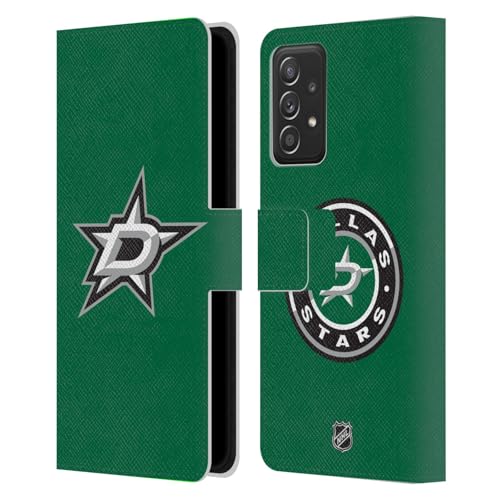 Étui portefeuille Samsung Galaxy A53 5G antichoc cuir NHL Dallas Stars housse protection