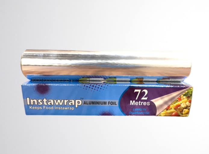 Aluminium foil 72meter Net | 11micron | Food Packing, Wrapping, Baking, Storing and Serving