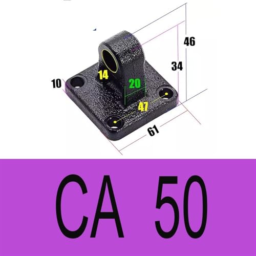 Soporte de cilindro SC original con placa de brida CA-50, ideal para optimizar sistemas SU/SC 3