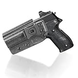 WARRIORLAND IWB Kydex Holster Optics Cut, Compatible with Sig P226 Legion, Inside Waistband Appendix Carry, Adj. Retention & Cant, Left Hand