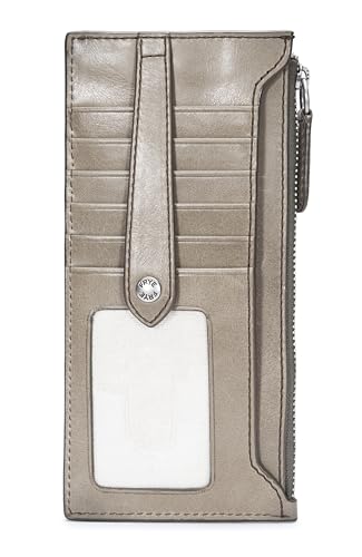 Image of Frye, Womens, Melissa Snap Card Wallet, Kelp, One Size