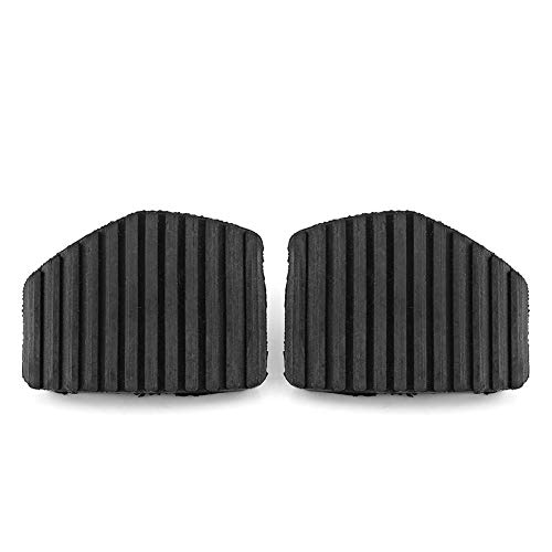 Dingln 1 Paire d'embrayage Pédale De Frein en Caoutchouc Couverture Compatible avec P-e-u-g-e-o-t/Citroen 1007 207 208 301 C3 C4 C5 C6 C8