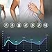GOWENIC Fitness Smart, Waterproof Multiple Sport Modes Health Monitoring Wearable with Charging Case, Fitness Smart, for JSRing App (18#)
