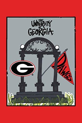 Magnolia Lane Collegiate Garden Flag Georgia Bulldogs (UGA Campus)