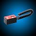 [PiBridge] Remote Control Security Lock Anti Theft Anti Lost Lock, Tether for Remote Control (Black 10 feet 2 Pack)