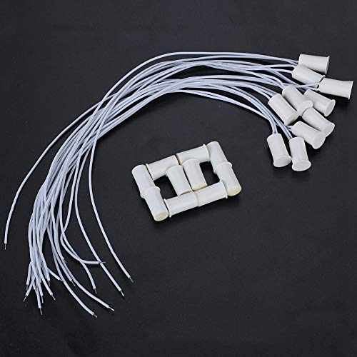 Sensor de ventana con cable interruptor magnético NC paquete miniatura 5