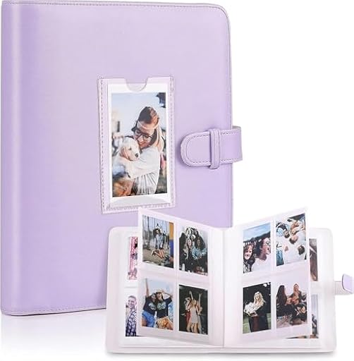 Álbum de fotos con 256 bolsillos para películas de 3 pulgadas, compatible con Fujifilm Instax Mini 12 11 9 8 25 50s 70 90, portafotos Polaroid - Compatible con Polaroid Snap PIC-300 /Kodak Instant | Ya disponible en tu tienda friki favorita! En mundofriki.es!