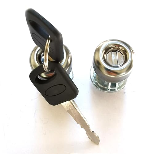image for Onthris Pair of Door Lock Cylinder Tumbler w/Key for Ford F150 F250 F3