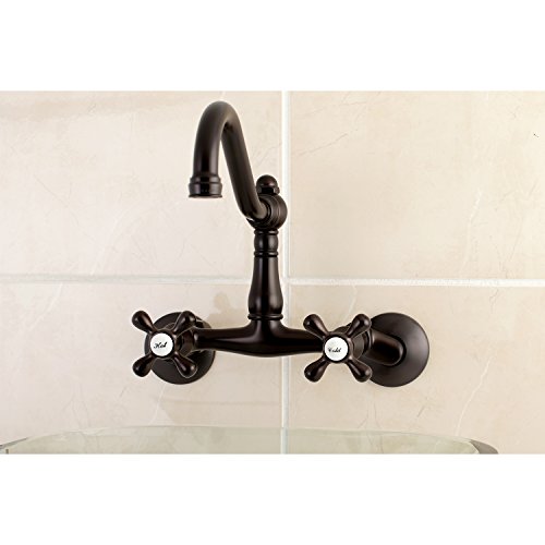Kingston Brass Ks3225Ax Vintage Kitchen Faucet, 8-1/2", Oil-Rubbed Bronze #TOP1