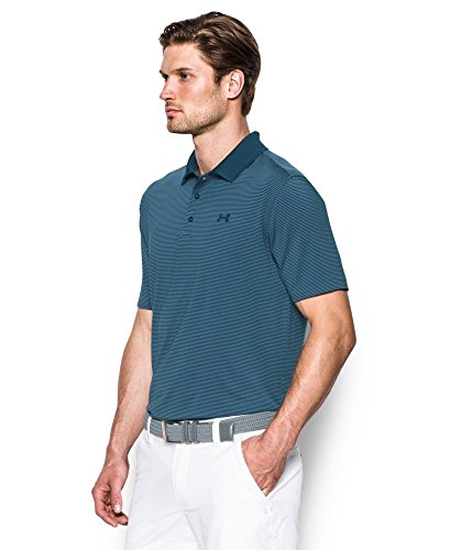 Image of Under Armour Men's Polyester Solid Tech Polo | T-Shirt | 1290140-001