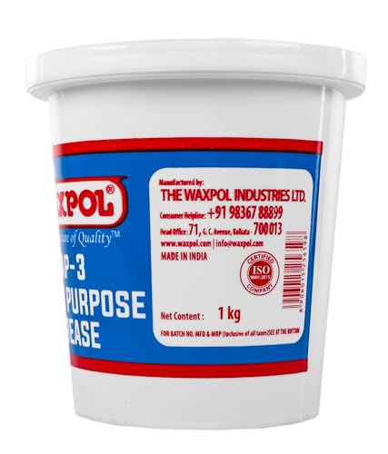 Waxpol AP-3 Multipurpose Grease (1kg) (Long Lasting Lubricant For Cars, Buses, Trucks, 2 Wheeler, 3 Wheeler, Agriculture & Construction)