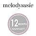 MelodySusie 54W UV Nail Lamp - Professional Quick Drying UV Gel Nail Polish Dryer with Detachable Tray & 3 Timer Setting, Fits 2 Hands or Feet at the Same Time, 6 x 9W UV Bulbs + 1 Extra Bulb