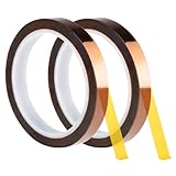 Polyvalence Maximale : Scotch isolant thermique Outil indispensable pour l’impression 3D sublimation, la soudure/masquage électronique, la fabrication de circuits imprimés et l’isolation électrique. Compatible avec toutes presses à chaud et équipements de sublimation, adapté aux électroniciens, imprimeurs, artisans et passionnés de DIY.