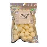 Farmers Market Freeze Dried Egg Nog Taffy - Crunchy Mouthwatering Freeze Dried Candy - Shareable Siz