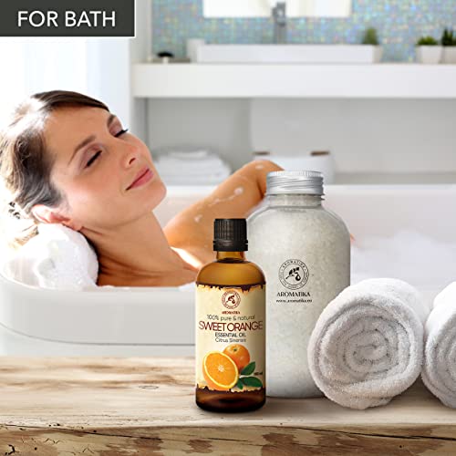 Olio Essenziale di Arancio 100ml - Allevia la