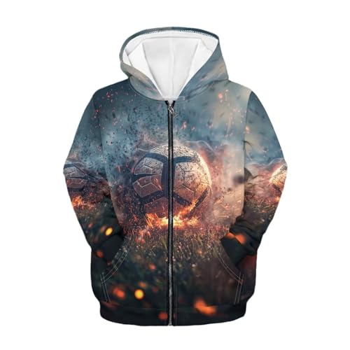 Agoviwo Funny Graphic Zip up Hoodie Boys Y2k Athletic Hoodies Hipster Sweatshirt Casual Workout Top For Fall, Winter