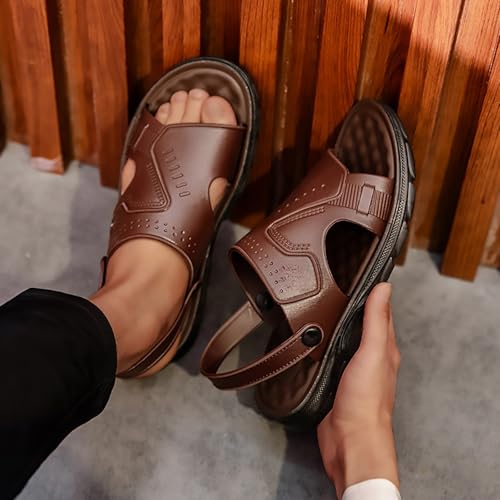 Sandalias de verano para hombre ligeras con correa de talón ajustable 3