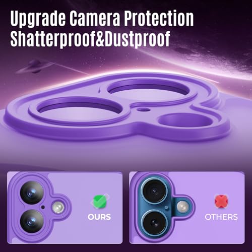 Image of Symcele Designed for iPhone 16 Case, Light Purple
