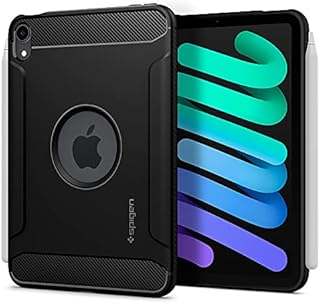 Spigen Rugged Armor Designed for iPad Mini 6 Case (2021)- Matte Black