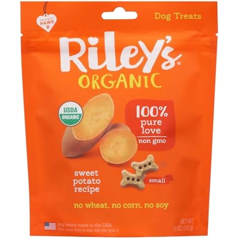 Riley's Organics Sweet Potato Dog Treats Cover