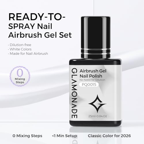Esmalte de Gel para Uñas Glamonade Airbrush Rosado 0.84 oz miniatura 2