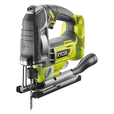 Sierra de calar Ryobi ONE + sin escobillas con luz LED y función de ventilador Cover