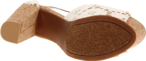 Image of Jessica Simpson Womens Dany 3 Floral Heeled Platform Sandals