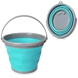 Capacidad: El cubo puede almacenar hasta 10L de agua u otro líquido. Gracias a su mango podrás transportar el cubo de tu casa al jardín.